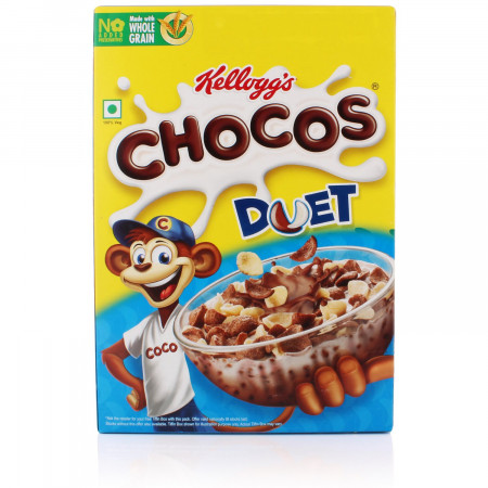 KELLOGGS DUET CHOCOS PKT 375GM